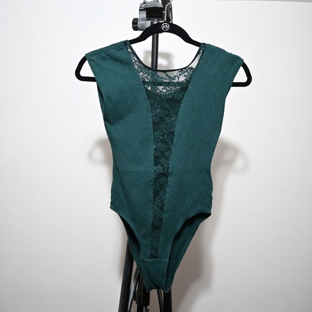 American Apparel lace leotard